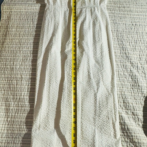 a new day White Tie Strap Lined Dress, Size M - Picture 7 of 9